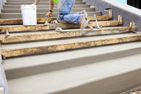 Cost of Concrete Steps Pouring in Lehi