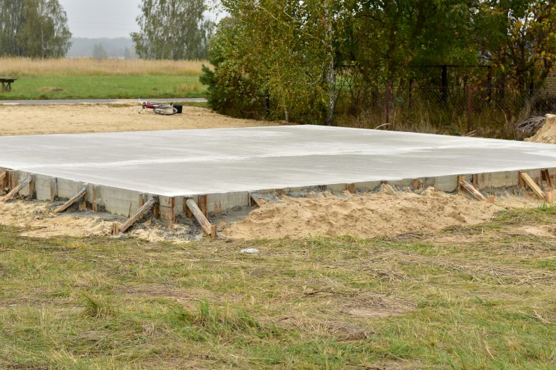 Cement Slab Laying